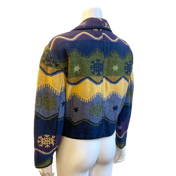 VINTAGE FLASHBACK Southwestern Style Blazer, Size Medium - Picture 10 of 11